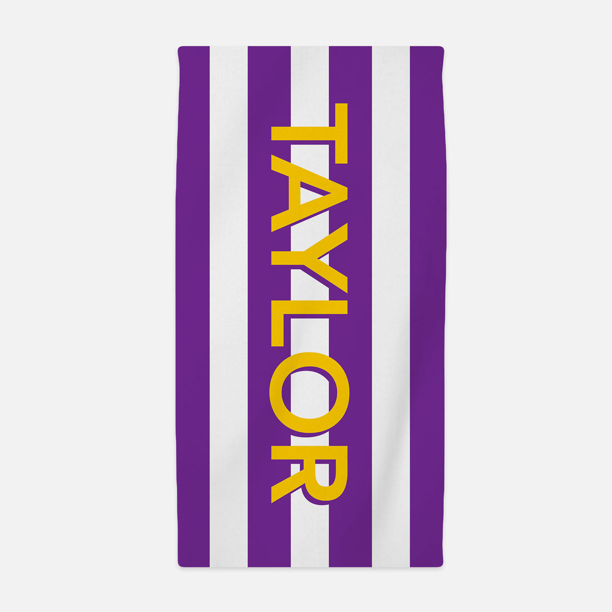 Beach Towel - LSU colors