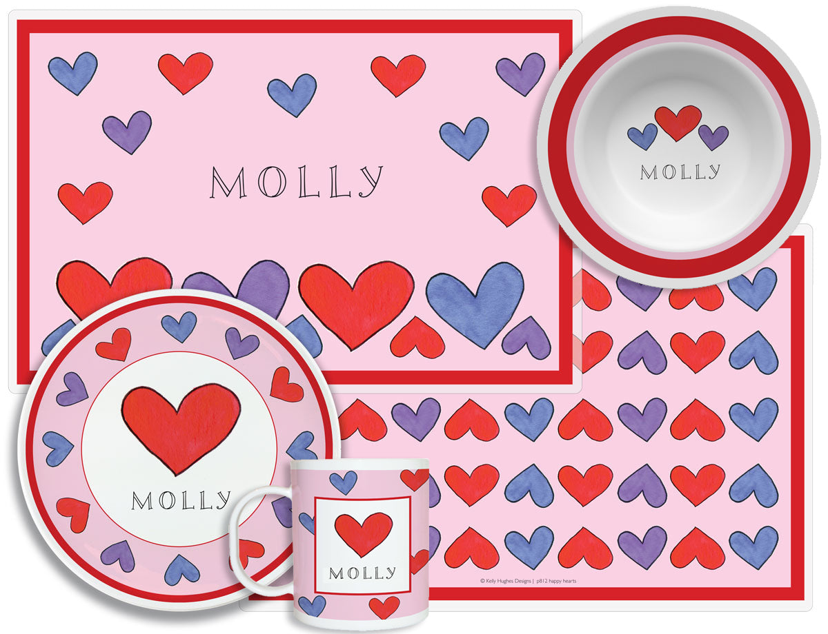 Happy Hearts Dinnerware