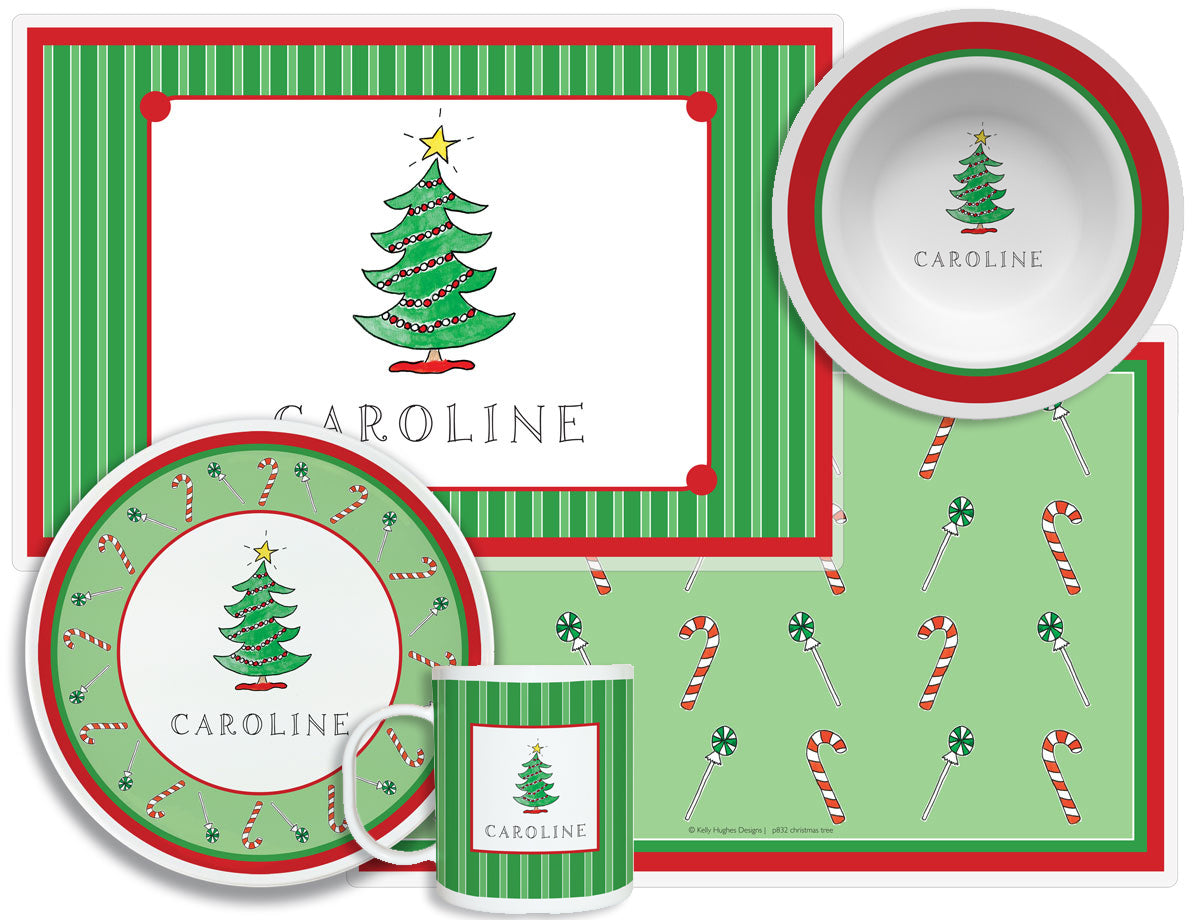 Christmas Tree Dinnerware