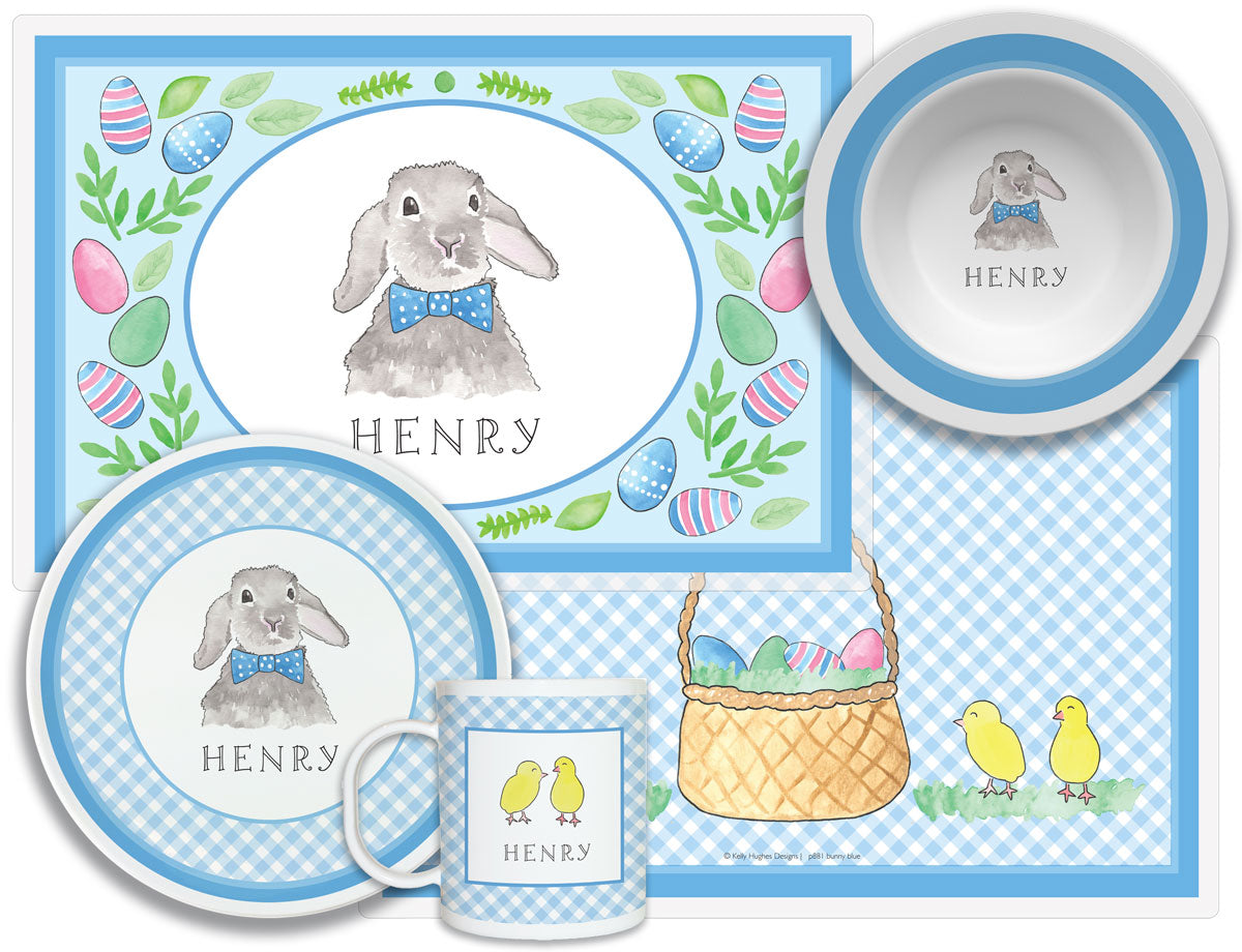Bunny Blue Dinnerware