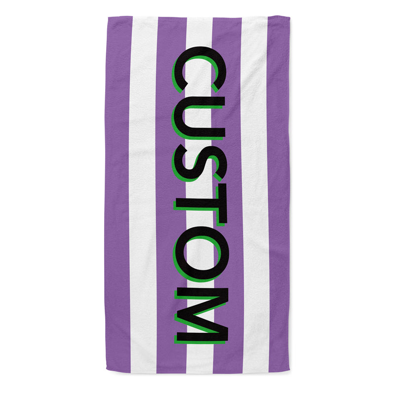 Big Name Custom Beach Towel