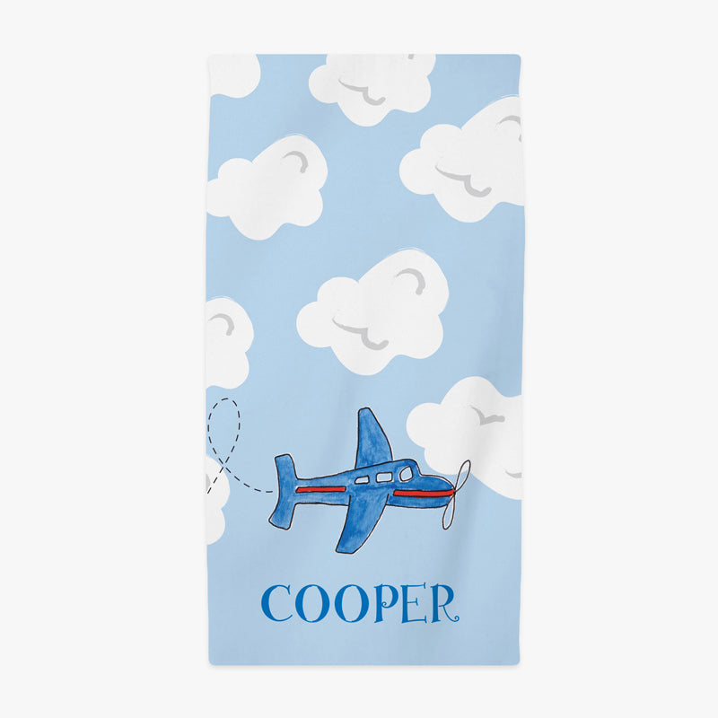Airplane Beach Towel