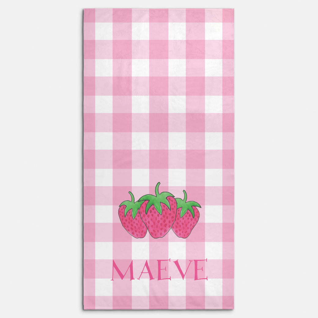 Strawberry Beach Towel