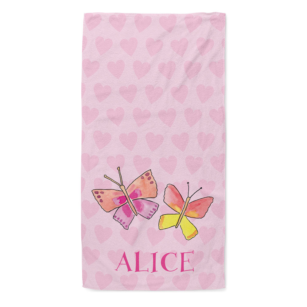 Butterfly Kisses Beach Towel