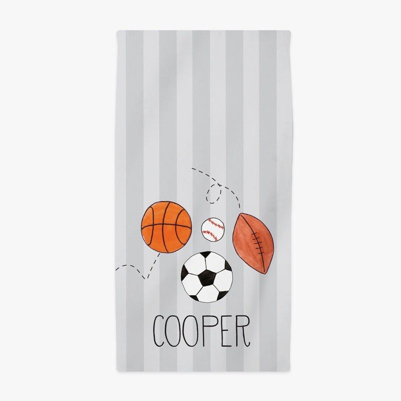 Sports Fan Beach Towel
