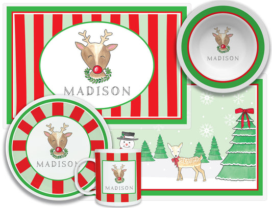 NEW! Reindeer Fun Dinnerware