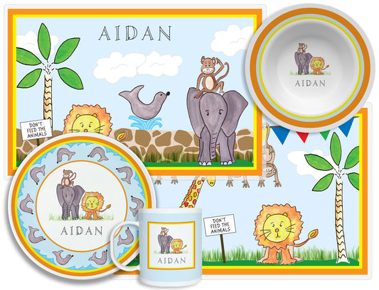 Zoo Friends Dinnerware