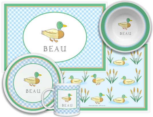 NEW! Lucky Duck Dinnerware