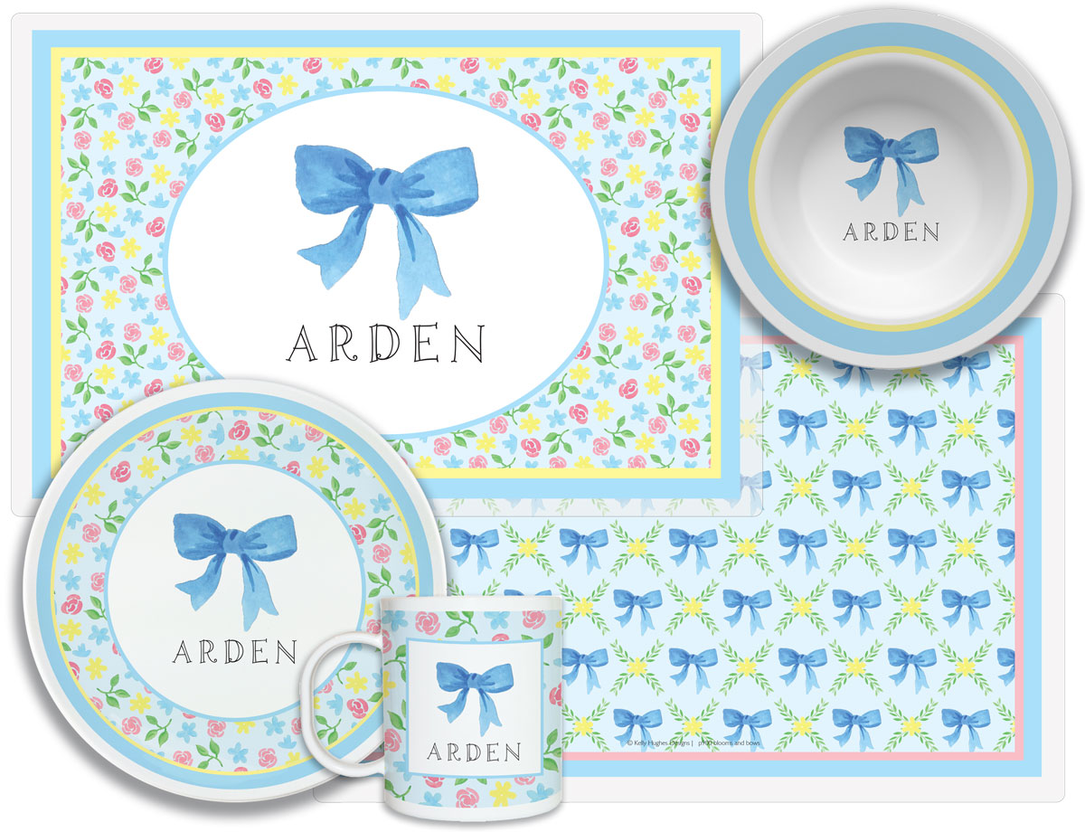 NEW! Blooms and Bows Dinnerware