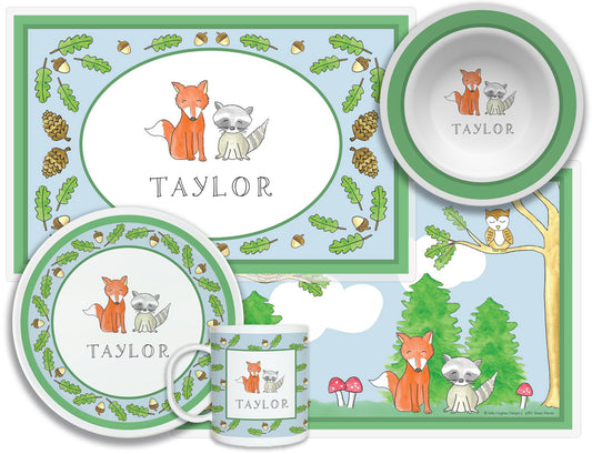 NEW! Forest Friends Dinnerware