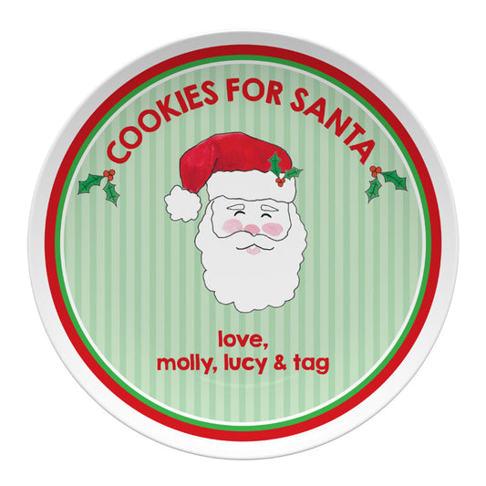 NEW! Santa's Cookies Plate